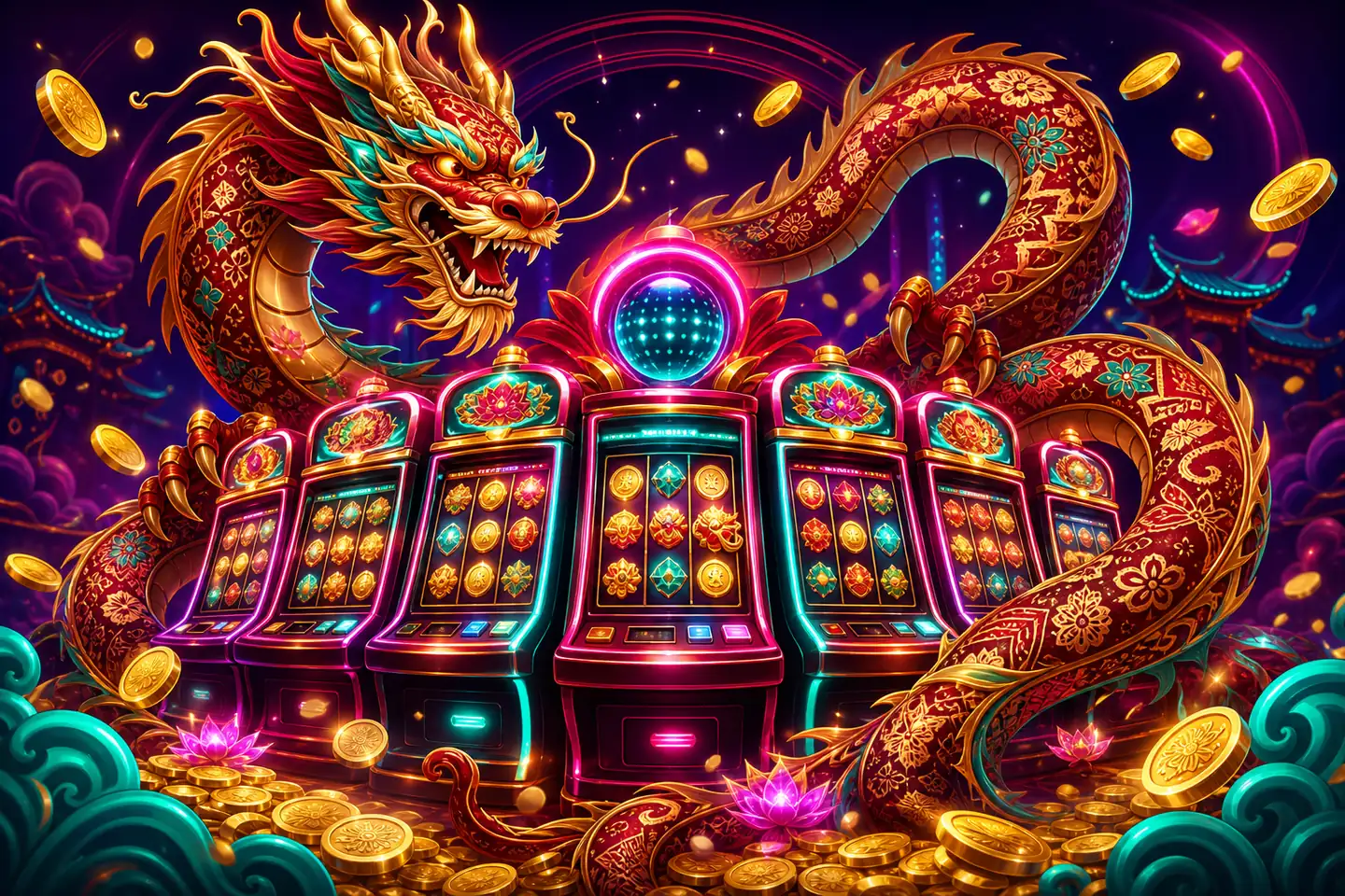 Ilustrasi konsep 77Dragon